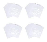 Glayent ÉTuis pour CD DVD, Support de Pochettes pour Enveloppes en Papier pour Support CD DVD avec FenêTre Transparente, Fermeture à Rabat Blanc, Paquet de 400