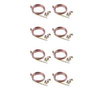 Glayent Kit de Thermocouple Universel pour Cuisinière à Gaz 8 Pièces 1500 mm M6X0,75 avec Écrou de Trop-Plein (40) Thermocouple de Remplacement