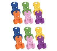 Glayent Lot de 12 couvercles de canettes de boisson, ouvre-boîte, couvercle de boisson à code couleur et protection de soda, couvercle de boisson à code couleur et protection de soda