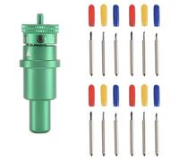 Glayent Lot de 12 lames de coupe à 30, 45 et 60 degrés + boîtier de support de lame pour Silhouette Cameo 4, Cameo 4 Plus, Cameo 4 Pro