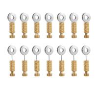 Glayent Lot de 14 aiguilles de positionnement du cuir, aiguilles de positionnement de suture en cuir, aiguilles de verrouillage du cuir