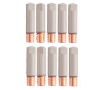 Glayent MB 15AK Embouts de Contact de Soudage Revêtement Protéger 25 mm M6 Embout de Buse à Gaz Torche de Soudage MIG Pièces D'Outils de Soudage 0,8 mm