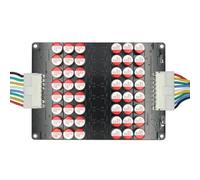 Glayent Module d'équilibrage à courant élevé 5,5 A 16S Actif Equalizer Balancer Lifepo4/Lipo/Lto Batterie Condensateur d'énergie
