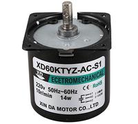 Glayent Moteur Ca 60Ktyz Moteur Synchrone Électrique Magnétique Permanent De 220V 10Rpm Moteur À Aimant Permanent 14W