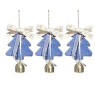Glayent Pendentif pour Sapin de Noël Pendentif Cloche de Bonne Année Noël Décorations pour Ornements de Noël Cadeaux pour Couple F