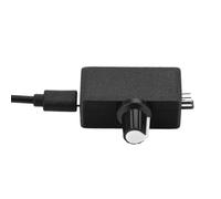 Glayent Régulation Vitesse du Ventilateur 12V 4 Broches Contrôleur de Vitesse du Moteur CC Modulation de Largeur D'Impulsion PWM Interrupteur Contrôle du Dissipateur Thermique DIY Type C