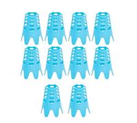 Glayent TéS de Tapis de Golf de 10 PièCes, Tees de Simulateur de Golf, Tees de Golf D'EntraîNement pour Practice, Tees de Golf à Domicile pour L'EntraîNement au Golf, Bleu L