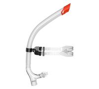 Glayent Tube de Respiration pour L'Entraînement à la Natation avec Tuba pour Adulte, Jeunes et Enfants - Blanc