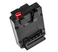 Glayent V Mount V-Lock Battery vers NP-F F550 F570 F750 F970 Dummy Battery Converter Black Battery Adapter Plate Plate D-Tap for LED Light Monitor V-Mount