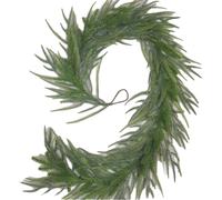 Glayent Vignes Artificielles de Pin et de Cyprès Décorations de Vacances de Noël de Mariage Aiguilles de Pin Simulées Simulées 1,8 Mètres