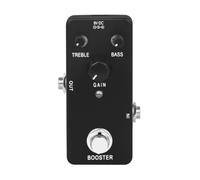 Glayent XG-7 Pédale D'Effets Simples pour Guitare PURE BOOSTER Pédale Boost à Gain Élevé Accessoires de Pièces de Guitare
