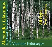 Glazounov, Alexandre : les 8 Symphonies Achevées