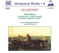 Glazounov : Intégrale des oeuvres pour orchestre Vol. 4 : "Stenka Razin"