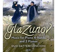 Glazounov: Music for Piano 4-Hands and 2 Pianos
