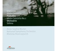 Rostropovich · Nso · Mutter – Glazounov & Prokofiev – Concertos pour violon – Import