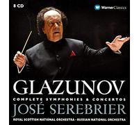 Glazunov, A. - Glazunov : Complete Symphonies & Concertos (Coffret 8 CD)