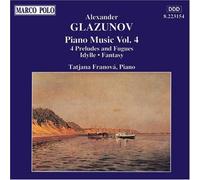 Glazunov, A. – Musique pour piano – Volume 4
