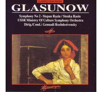 Glazunov, a. - Symphony 2/Stenka/Romantic Intermez