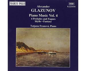 Glazunov Alexander K - Musique pour piano /Vol.4
