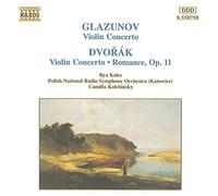 Glazunov / Dvorak – Concertos pour violon ; Romance Op. 11 – NAXOS