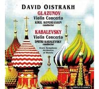 Glazunov, Kabalevsky: Violin Concertos