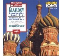 Glazunov : Symphonies, n° 1, 2 et 4