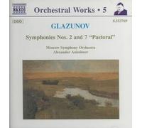 Glazunov: Symphonies no 2 & 7 / Anissimov, Moscow Symphony [Compact Disc] NEUF
