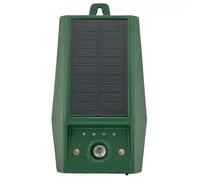 GLB Green Level Berlin Répulsif pour oiseaux avec ultrasons - Recharge avec plaque solaire - Pour extérieur - Émet des ultrasons de manière continue