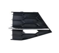 GLBLPEXELR Cadre Antibrouillard Avant Pour Skoda Pour Superb 2016 2017 2018 Cadre Phare Antibrouillard Pare-choc Avant Calandre Inférieure Panneau Avec Barre Lumineuse(Left)