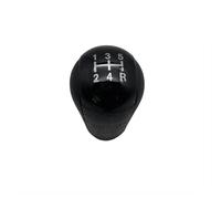 GLBLPEXELR Pommeau de levier de vitesse en cuir Pour Ford Pour Focus 2005-2012 MK3 2000-2007 Pommeau De Levier Vitesse Manuel Tête Manette Poignée(Black 5 speed)