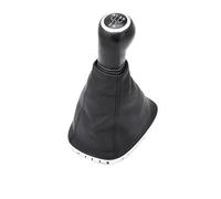 GLBLPEXELR Pommeau de levier de vitesse en cuir Pour OPEL Pour CORSA D 2006 2007 2008 2009 2010 2011 2012 2013 2014 Levier Vitesse Voiture À 5 Vitesses Avec Botte En Cuir(Shift knob set)