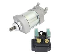 GLBMLMTHZP Démarreur et relais for moto Yamaha 2007-2008 R1 YZFR1 YZF-R1, pièces d'origine 4C8-81890-00-00 4C8-81890-01-00 4C8-81890-02-00 démarreur de moteur de moto