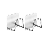 GLBMLMTHZP Lot de 1 à 6 supports d'éponges auto-adhésifs en acier inoxydable for évier cuisine, égouttoir, étagère, crochets muraux, rangement Crochet de salle de bain(One Size)