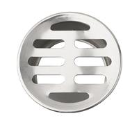 GLBMLMTHZP Siphon de sol balcon 50-200 mm en acier inoxydable à grand déplacement for drainage extérieur, filtre antiblocage for toit Couvercle de caniveau en acier(160mm)