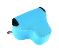 GLBMMLTHZP Housse intérieure étanche en néoprène Souple for Appareil Photo for Canon EOS R100, R50, R10 for Objectif RF-S 18-45 mm f/4,5-6,3 is STM Sac pour Appareil Photo(Blu)