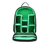 GLBMMLTHZP Sac de caméra numérique SLR Cover de Protection Sac for Dos imperméable Sac for Dos Vidéo Photo Plus Sac FIT for Nikon FIT for Canon FIT for Sony FIT for Samsung Sac Photo(Verde)