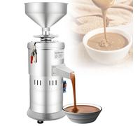 GLBMXDD Broyeur à Beurre de Noix Professionnel 33 LB/h, broyeur à Sauce sésame en Acier Inoxydable, Vitesse de 2850 TR/Min pour Lait de soja, pâte de sésame, amandes et Noix de cajou