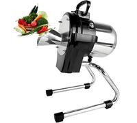 GLBMXDD Coupe-légumes électrique Professionnel, 110 W, 6 000 TR/Min, râpe à oignons Verts avec épaisseur réglable de 1 à 5 mm, pour oignons Verts, piments, poireaux, Nettoyage Facile et sûr A
