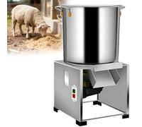 GLBMXDD Hachoir à légumes électrique Commercial, Robot culinaire Commercial, Grande Ouverture d'alimentation, débit de 50 à 120 kg/h, pour la Transformation des Aliments pour volailles 220V-1200W