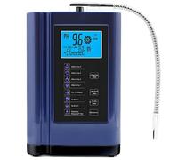 GLBMXDD Ioniseur d'eau PH 3,5-10,5 Purificateur d'eau alcaline et Acide ORP+600 à-500mV Électrode d'électrolyseur 7 réglages d'eau 8000L,Machine à Eau ionisée,Nettoyage Automatique Blue