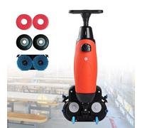 GLBMXDD Laveuse de sols Professionnelle, Brosse rotative à 360°, sans Fil, Aspiration Rapide après Lavage, Nettoyage à Sec et Humide, capacité de Nettoyage de 1 115 m²/h