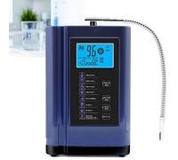 GLBMXDD Machine à Eau alcaline Riche en hydrogène, pH 3,5-10,5, Machine à Eau ionisée électrolysée Intelligente, ORP jusqu'à -500 mV, 7 réglages d'eau, 8000 L par Filtre,Nettoyage Automatique Blue