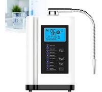 GLBMXDD Machine à Eau alcaline Riche en hydrogène, pH 3,5-10,5, Machine à Eau ionisée électrolysée Intelligente, ORP jusqu'à -500 mV, 7 réglages d'eau, 8000 L par Filtre,Nettoyage Automatique White