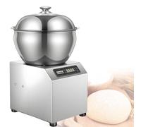 GLBMXDD Pétrin à Spirale Robuste en Acier Inoxydable 2 200 W, capacité de 5/8 kg, avec Double Rotation, pour boulangeries, pizzerias et Restaurants. 8KG