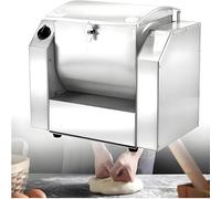 GLBMXDD Pétrin Automatique avec minuterie, Batteur électrique en Acier Inoxydable Robuste, pétrin Commercial, capacité de pétrissage de 3/5/8/10 kg pour la Fabrication de pâtes et de Pizzas 220V-10KG