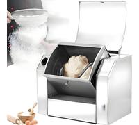 GLBMXDD Pétrin Professionnel 1100W/1500W, Machine à pétrir électrique pour la Cuisine, avec minuterie, capacité de pétrissage de 3/5/8/10 kg pour la Fabrication de pâtes, Nouilles et Pizzas. 110V-8KG