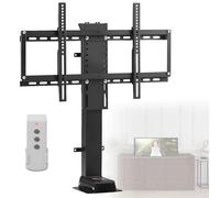 GLBMXDD Support TV électrique Rotatif à 360°,Support TV motorisé,Support TV électrique télescopique avec Levage Automatique,Peut être dissimulé dans Une Armoire,pour Le Bureau à Domicile