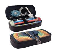 GlbnSHeric Trousse à crayons rétractable avec fermeture éclair - Motif hibou gris - 9 x 20 cm, Un éléphant mignon, Taille unique, Organiseur de sac