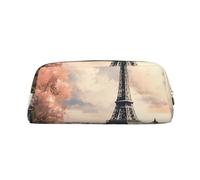 GlbnSHeric Trousse à crayons rétractable avec fermeture éclair - Tour Eiffel - 8 x 20,5 cm, doré, Taille unique, Organiseur de sac