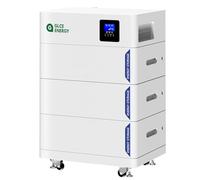 GLCE Energy Batterie Lithium LiFePO₄ Tout-en-Un 15,36 kWh, avec BMS Intelligent intégré et onduleur Domestique - Idéale pour Stockage Solaire, Camping-Car et système de Stockage d’énergie Domestique